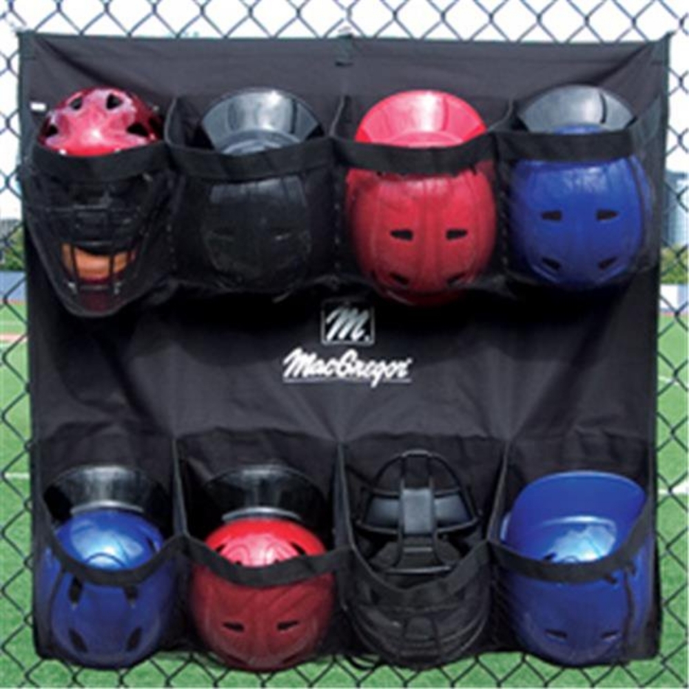 MacGregor 1187038 - Black Polyester 8 Helmets Caddy